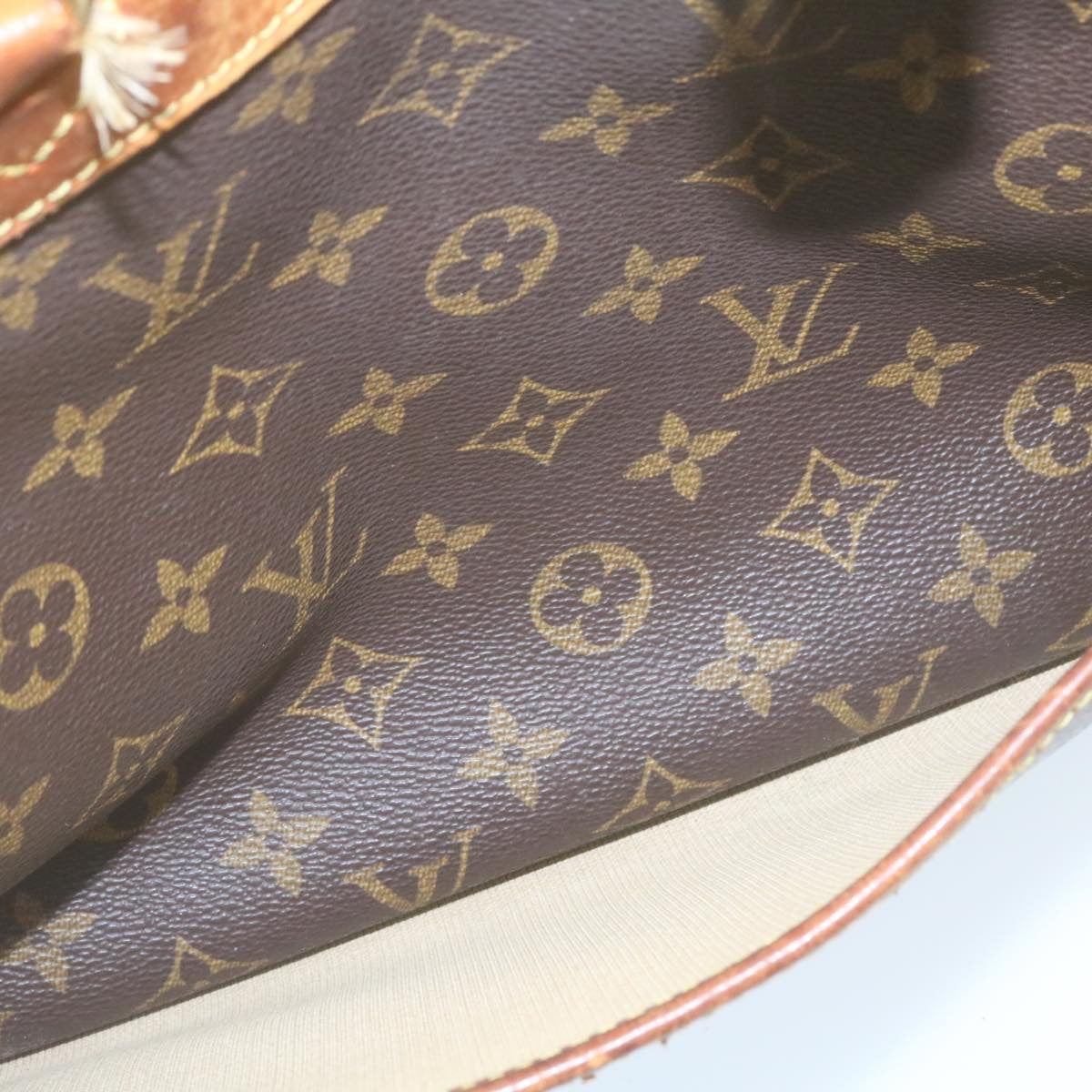 LOUIS VUITTON Monogram Deauville Hand Bag M47270 LV ds379