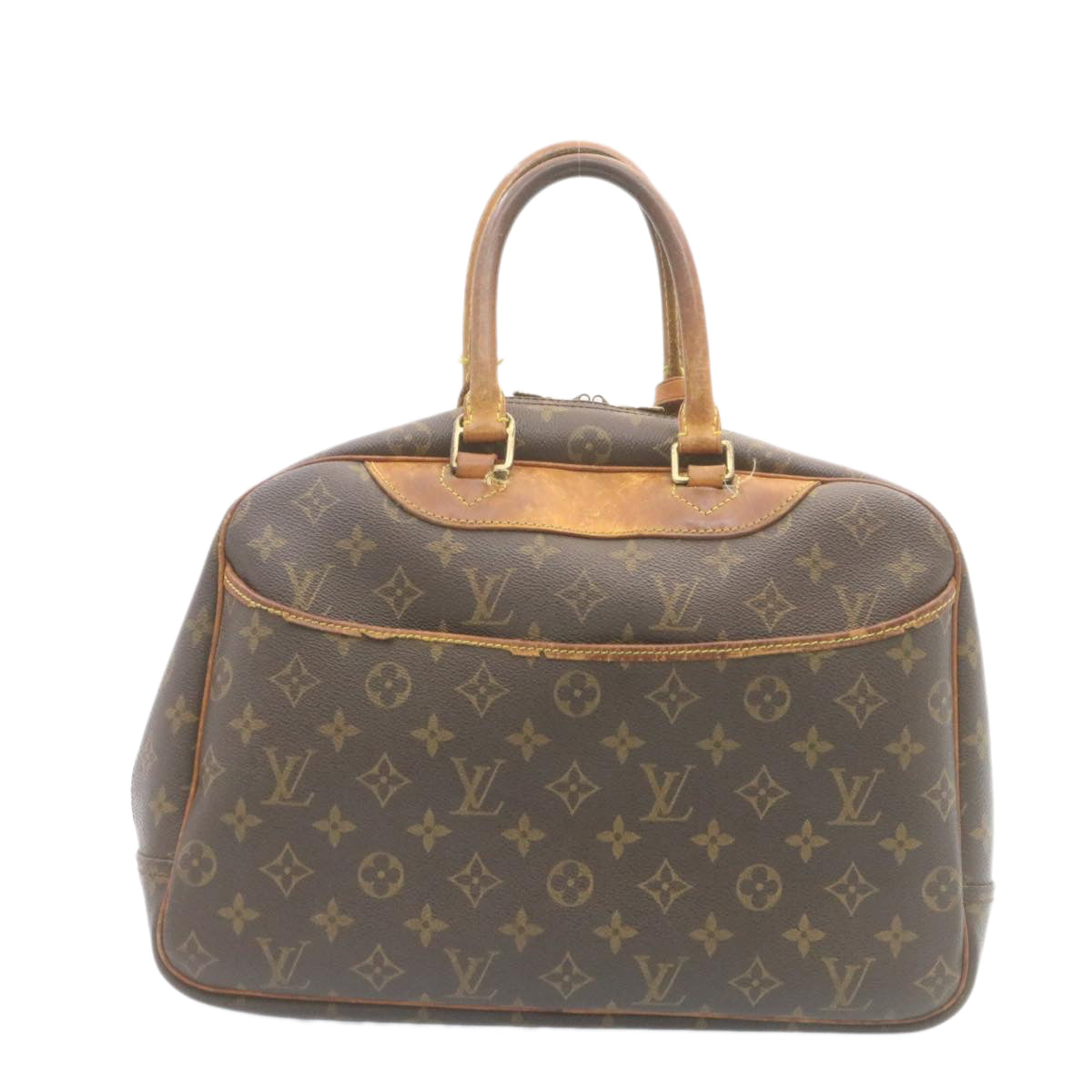 LOUIS VUITTON Monogram Deauville Hand Bag M47270 LV ds379