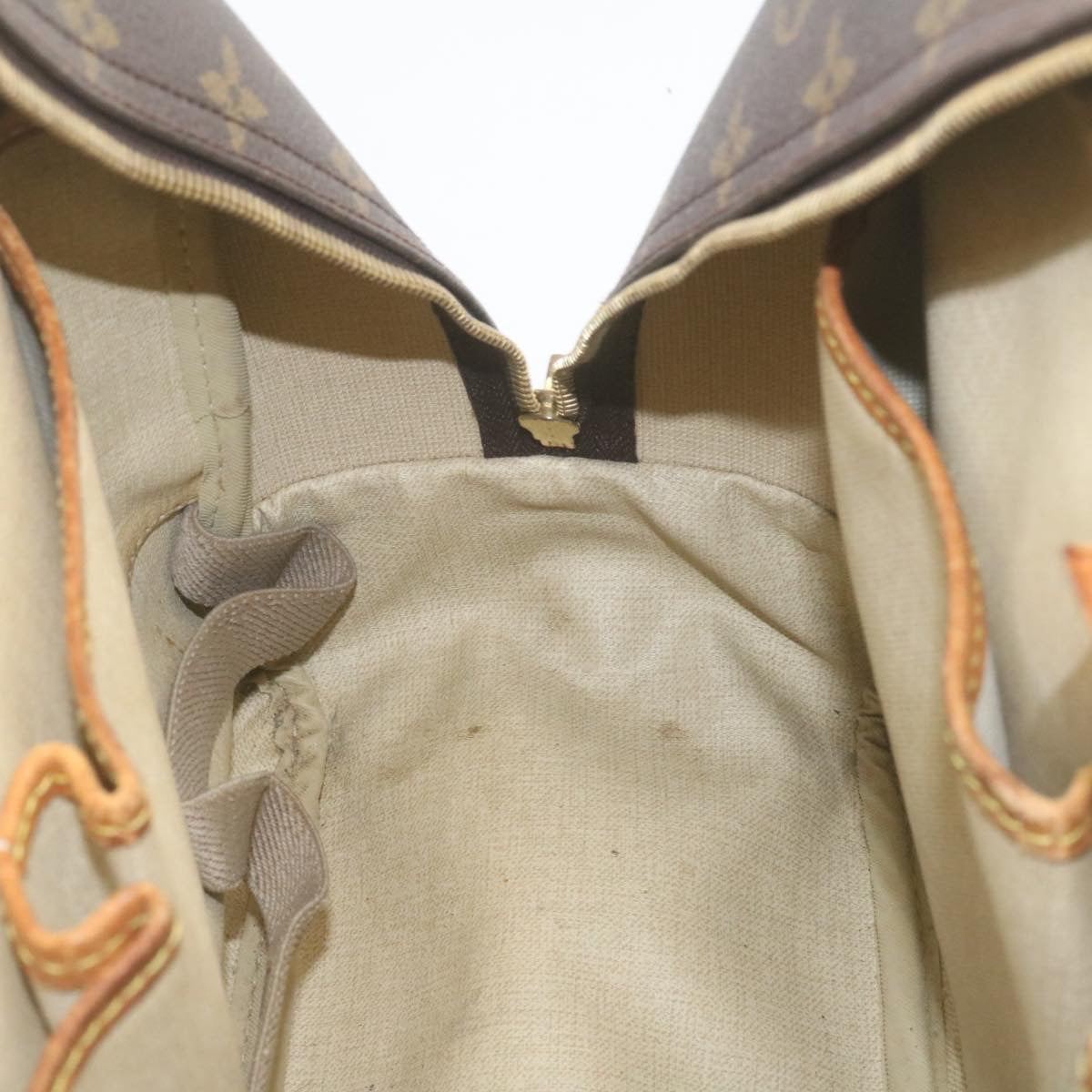 LOUIS VUITTON Monogram Deauville Hand Bag M47270 LV ds379