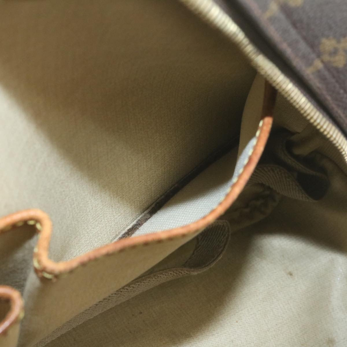 LOUIS VUITTON Monogram Deauville Hand Bag M47270 LV ds379