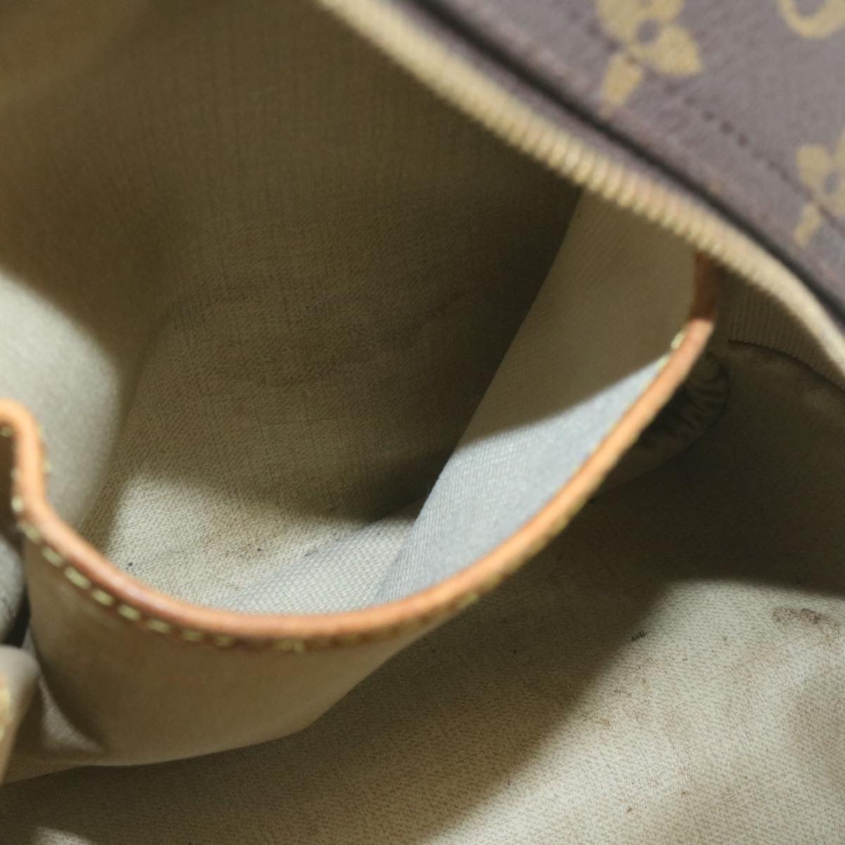 LOUIS VUITTON Monogram Deauville Hand Bag M47270 LV ds379