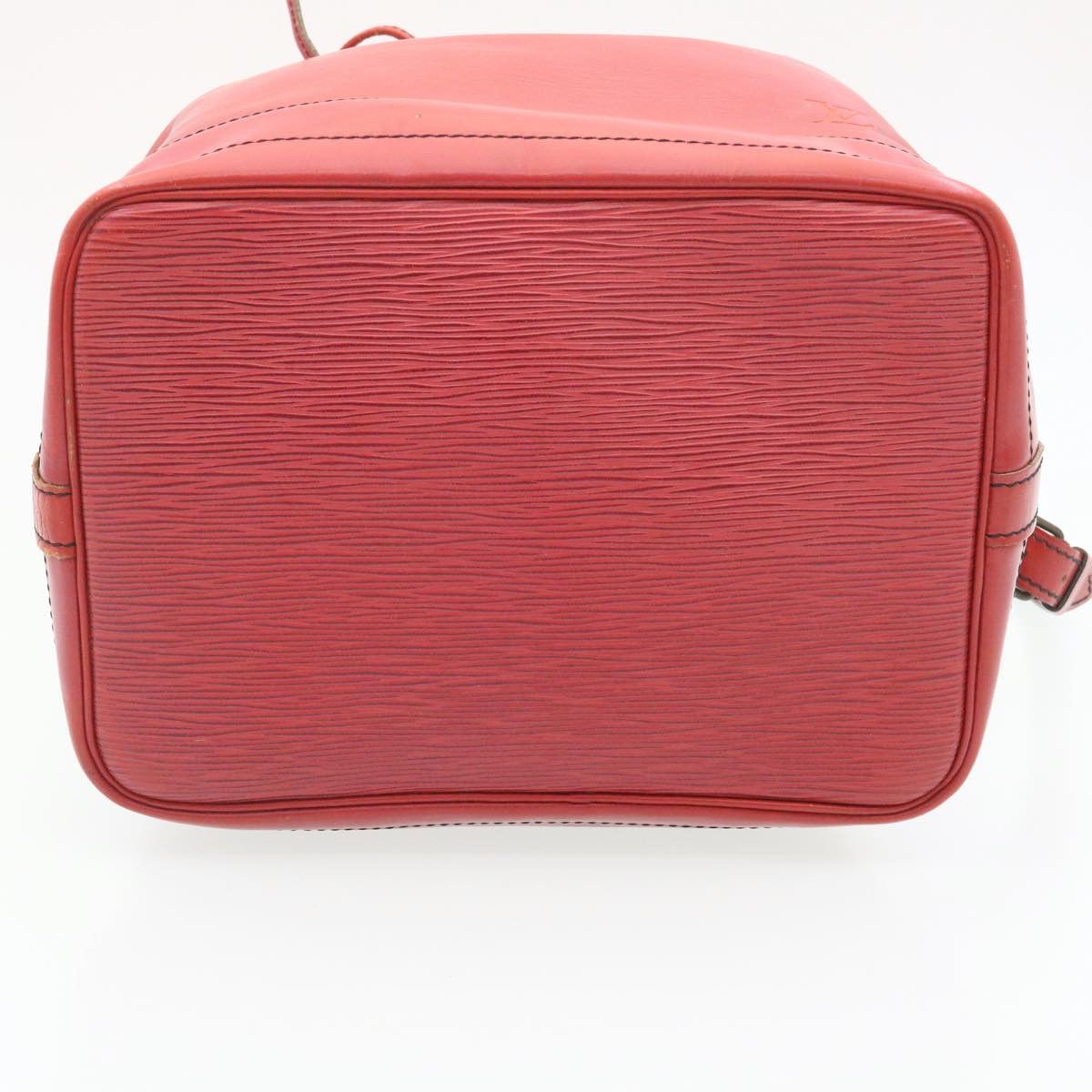 LOUIS VUITTON Epi Noe Shoulder Bag Red M44007 LV ds396