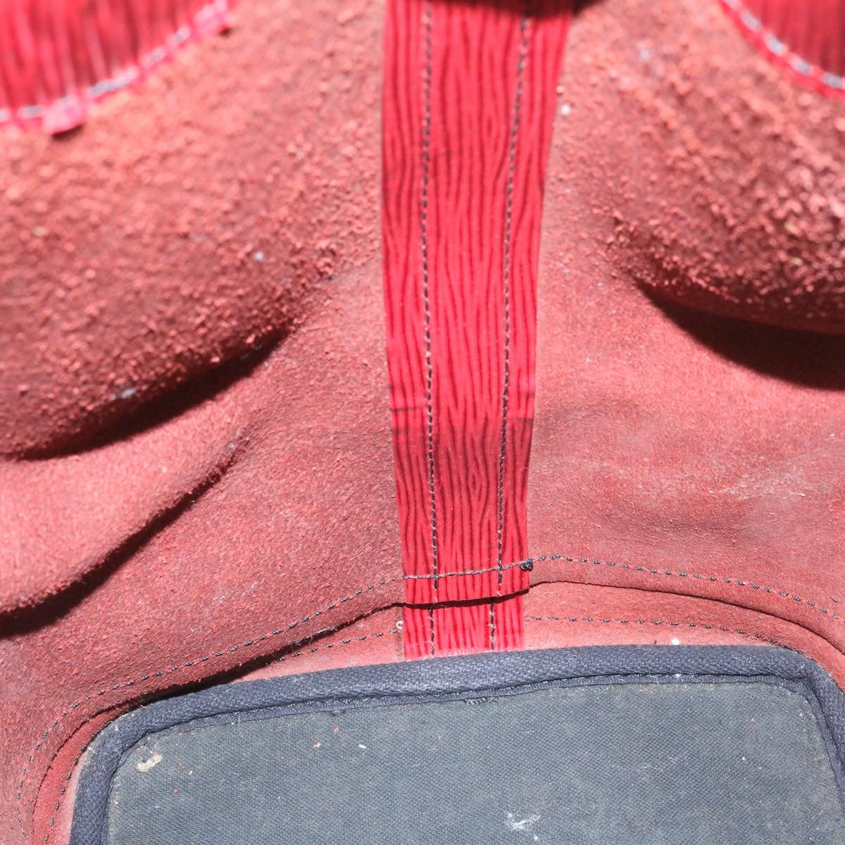 LOUIS VUITTON Epi Noe Shoulder Bag Red M44007 LV ds396