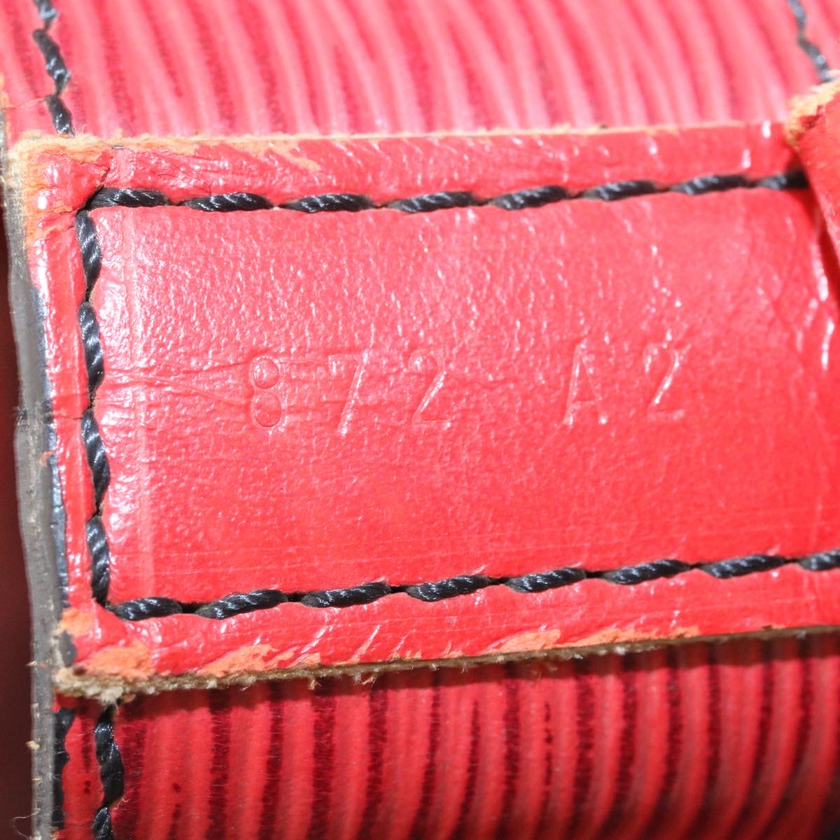 LOUIS VUITTON Epi Noe Shoulder Bag Red M44007 LV ds396