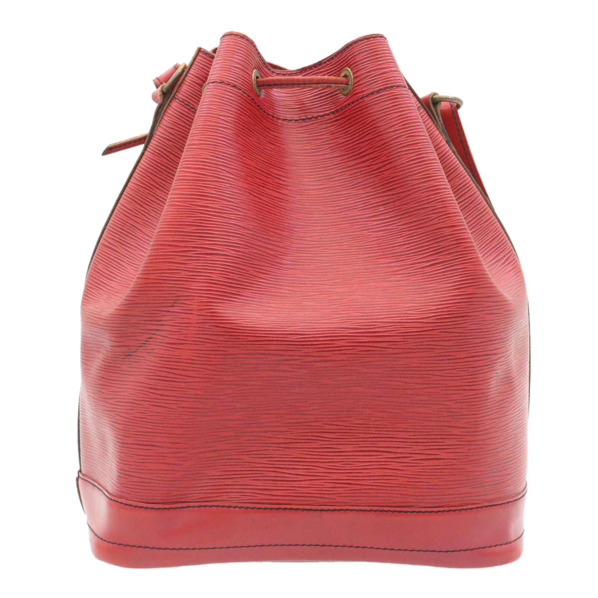 LOUIS VUITTON Epi Noe Shoulder Bag Red M44007 LV ds396