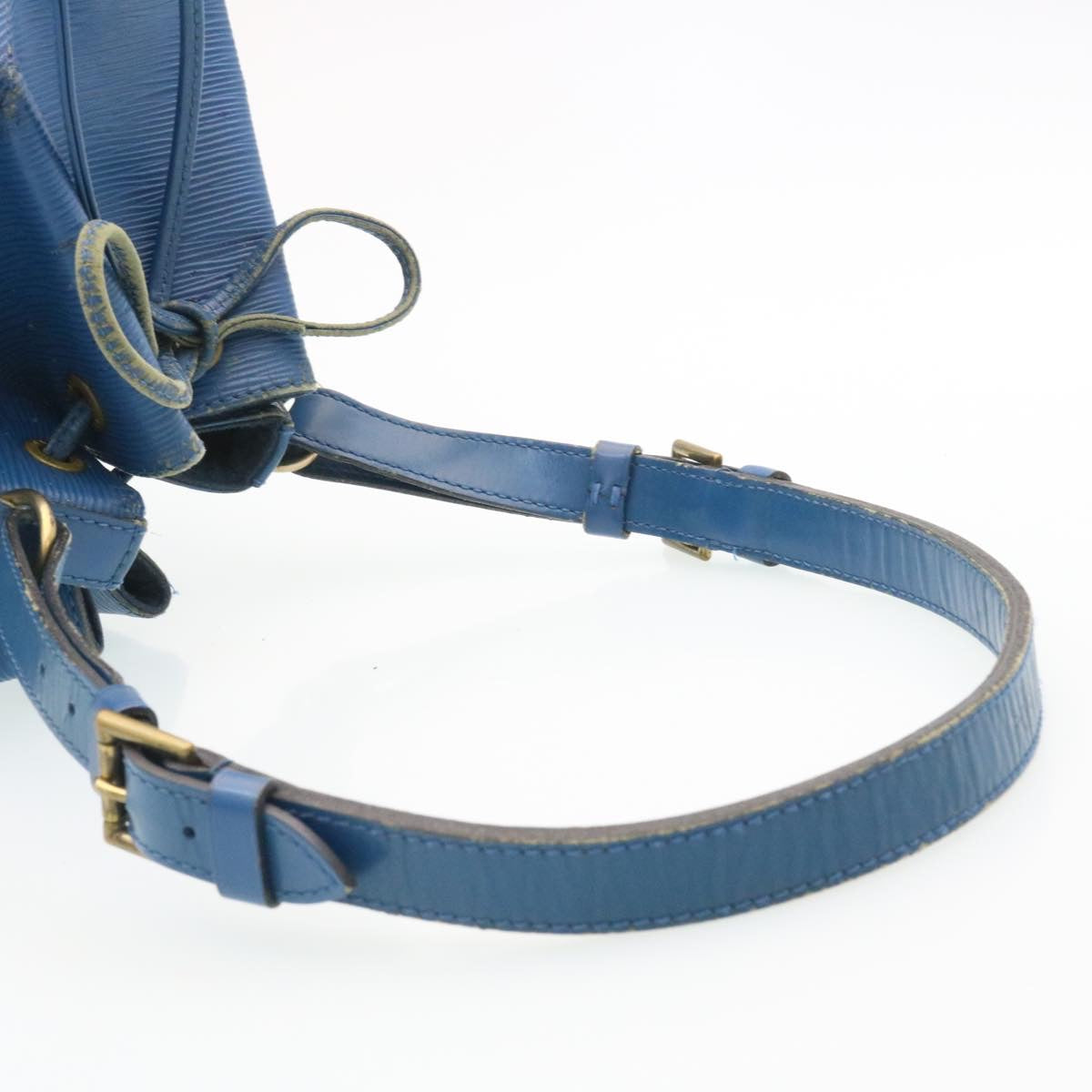 LOUIS VUITTON Epi Petit Noe Shoulder Bag Blue M44105 LV ds423