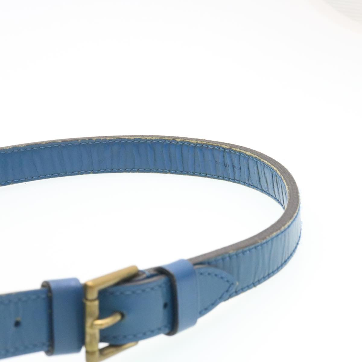 LOUIS VUITTON Epi Petit Noe Shoulder Bag Blue M44105 LV ds423