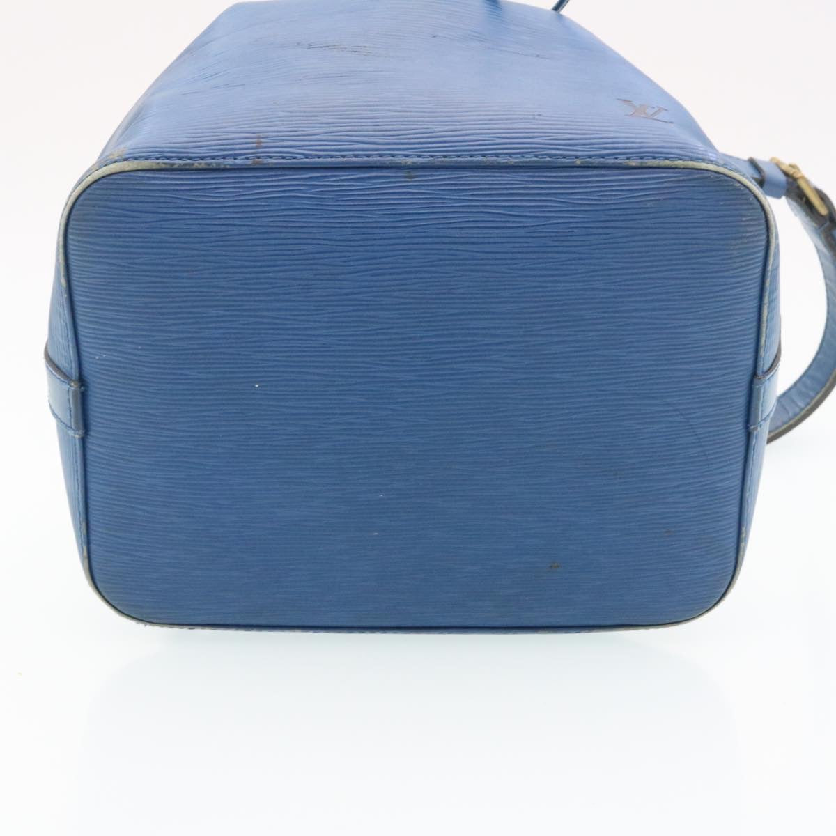LOUIS VUITTON Epi Petit Noe Shoulder Bag Blue M44105 LV ds423