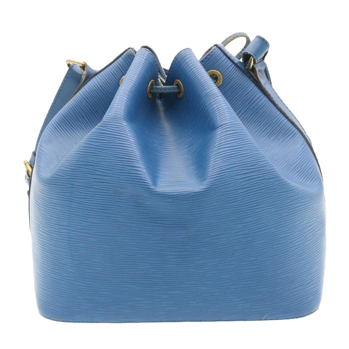 LOUIS VUITTON Epi Petit Noe Shoulder Bag Blue M44105 LV ds423