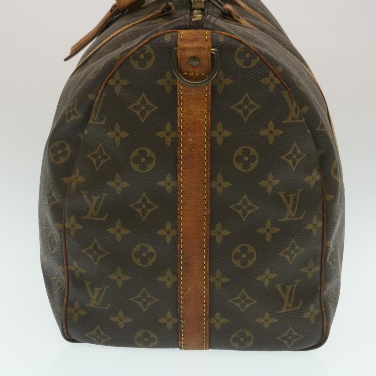 LOUIS VUITTON Monogram Keepall Bandouliere 50 Boston Bag M41416 LV ds429