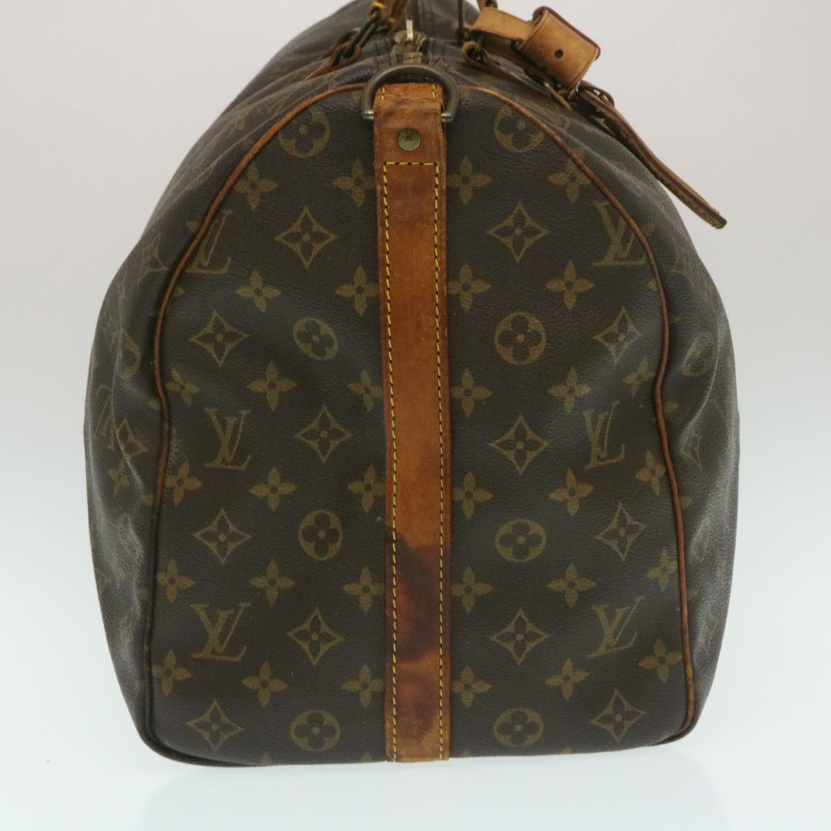 LOUIS VUITTON Monogram Keepall Bandouliere 50 Boston Bag M41416 LV ds429