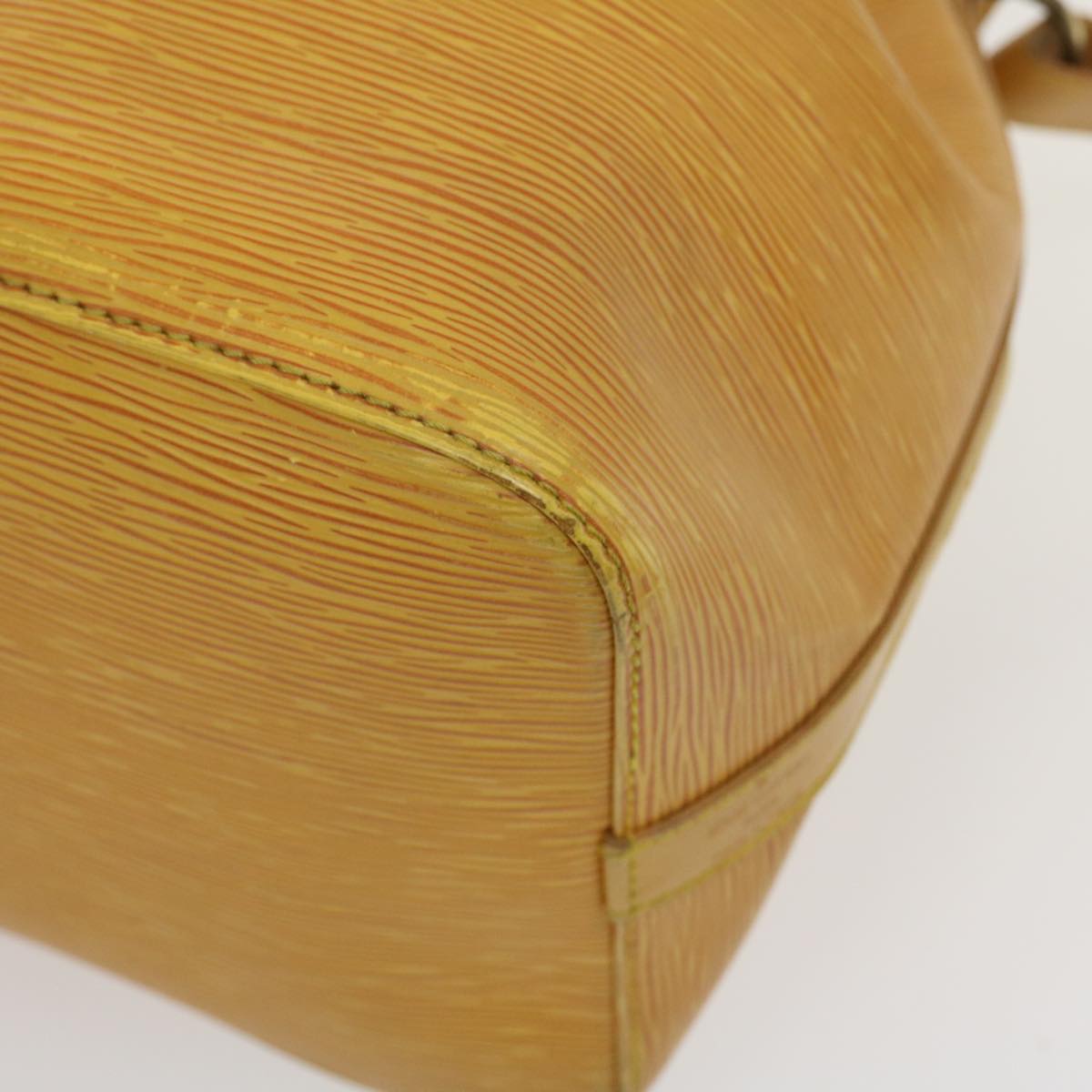 LOUIS VUITTON Epi Petit Noe Shoulder Bag Tassili Yellow M44109 LV ds439