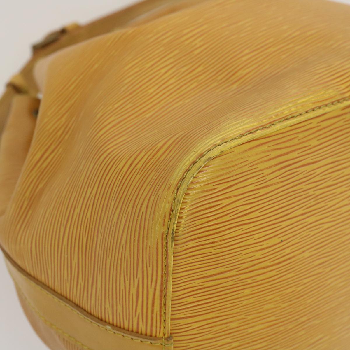 LOUIS VUITTON Epi Petit Noe Shoulder Bag Tassili Yellow M44109 LV ds439