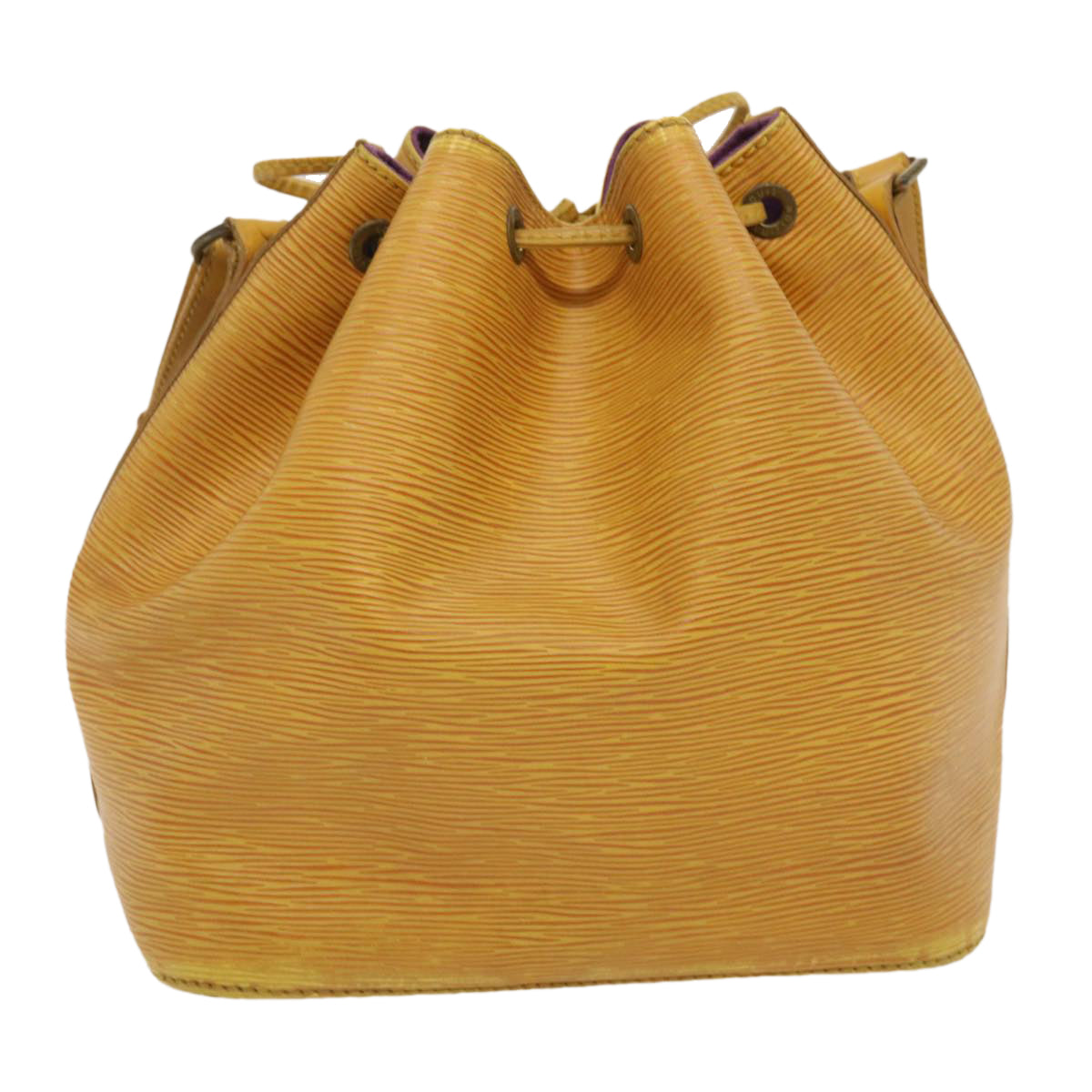 LOUIS VUITTON Epi Petit Noe Shoulder Bag Tassili Yellow M44109 LV ds439