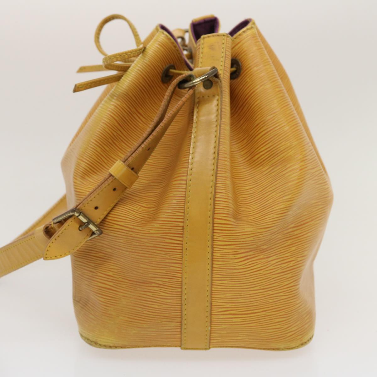 LOUIS VUITTON Epi Petit Noe Shoulder Bag Tassili Yellow M44109 LV ds439