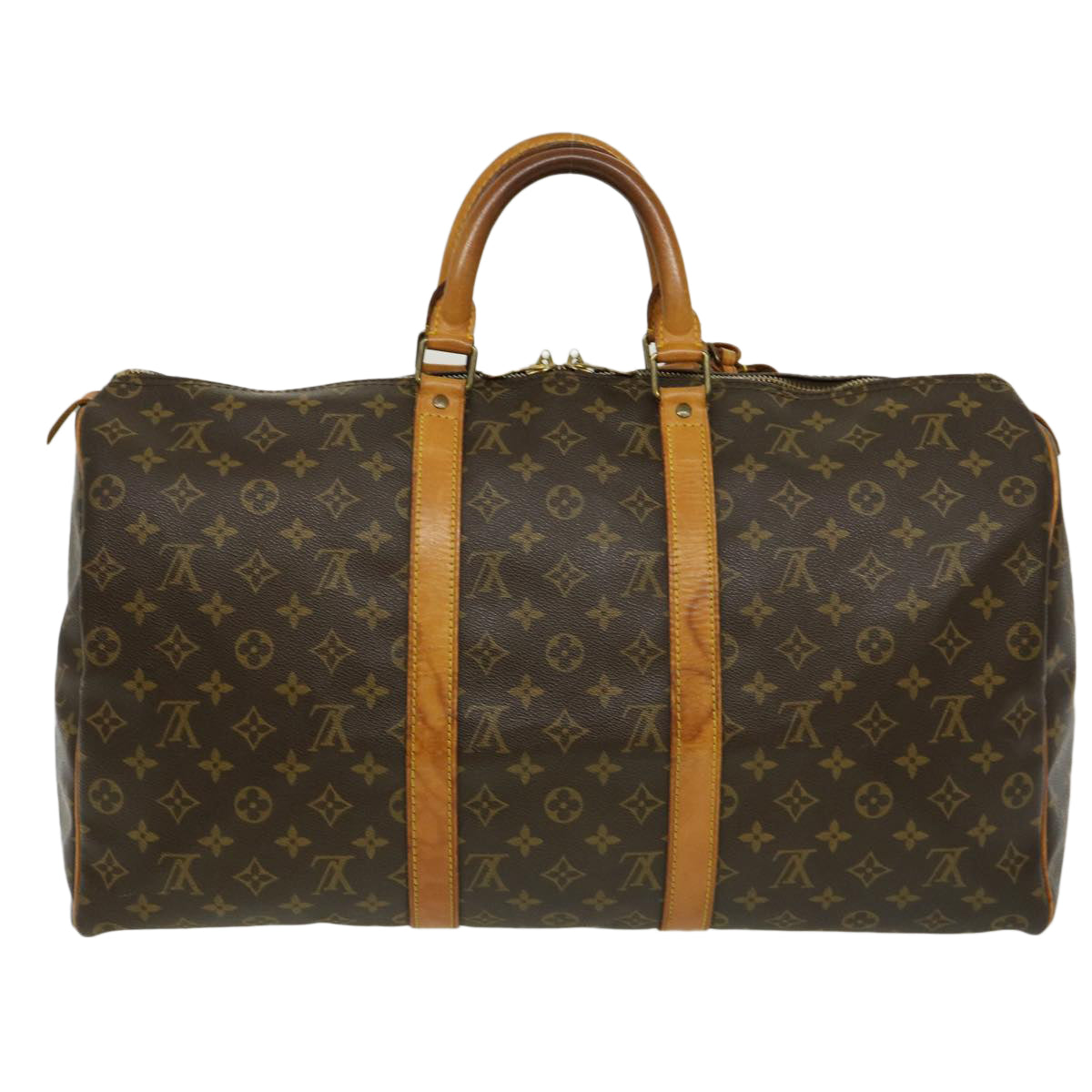 LOUIS VUITTON Monogram Keepall 50 Boston Bag M41426 LV ds484