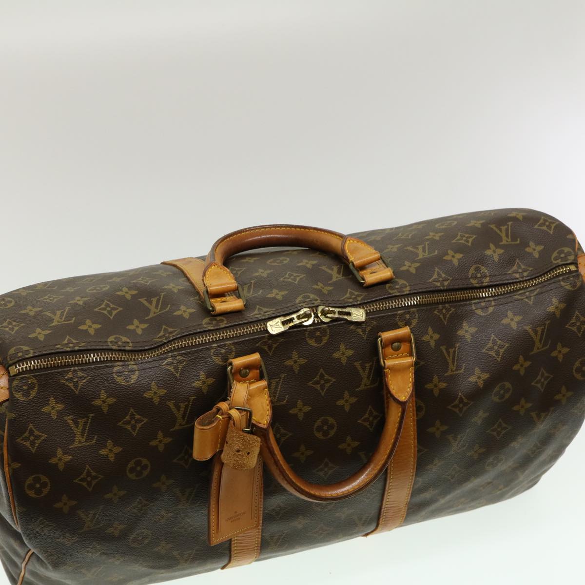 LOUIS VUITTON Monogram Keepall 50 Boston Bag M41426 LV ds484