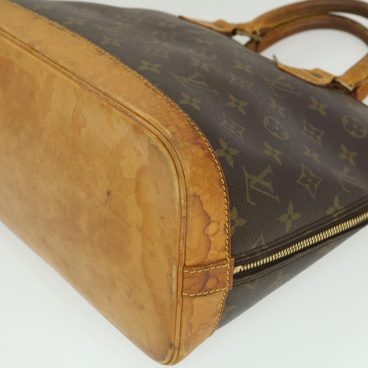 LOUIS VUITTON Monogram Alma Hand Bag M51130 LV ds524
