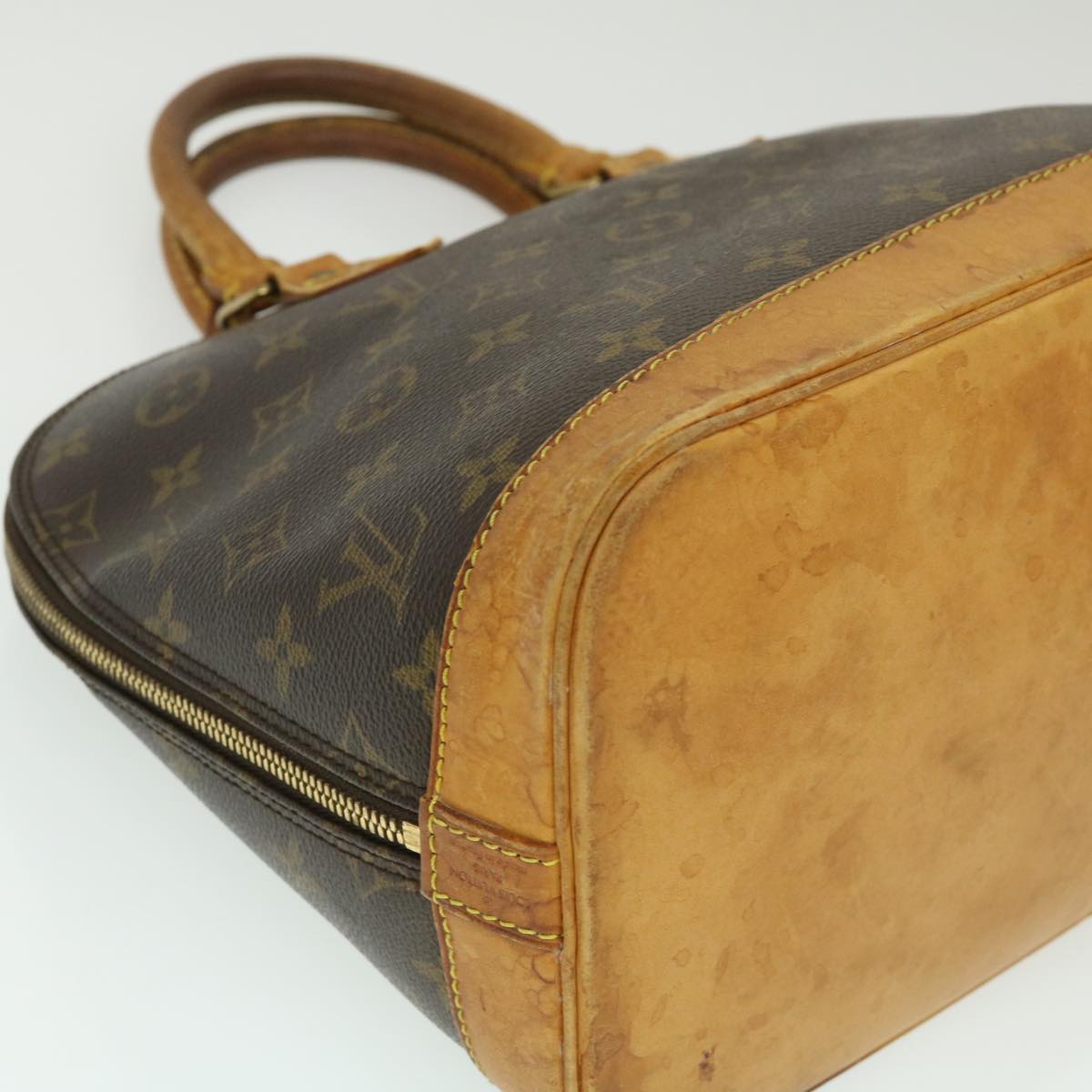 LOUIS VUITTON Monogram Alma Hand Bag M51130 LV ds524