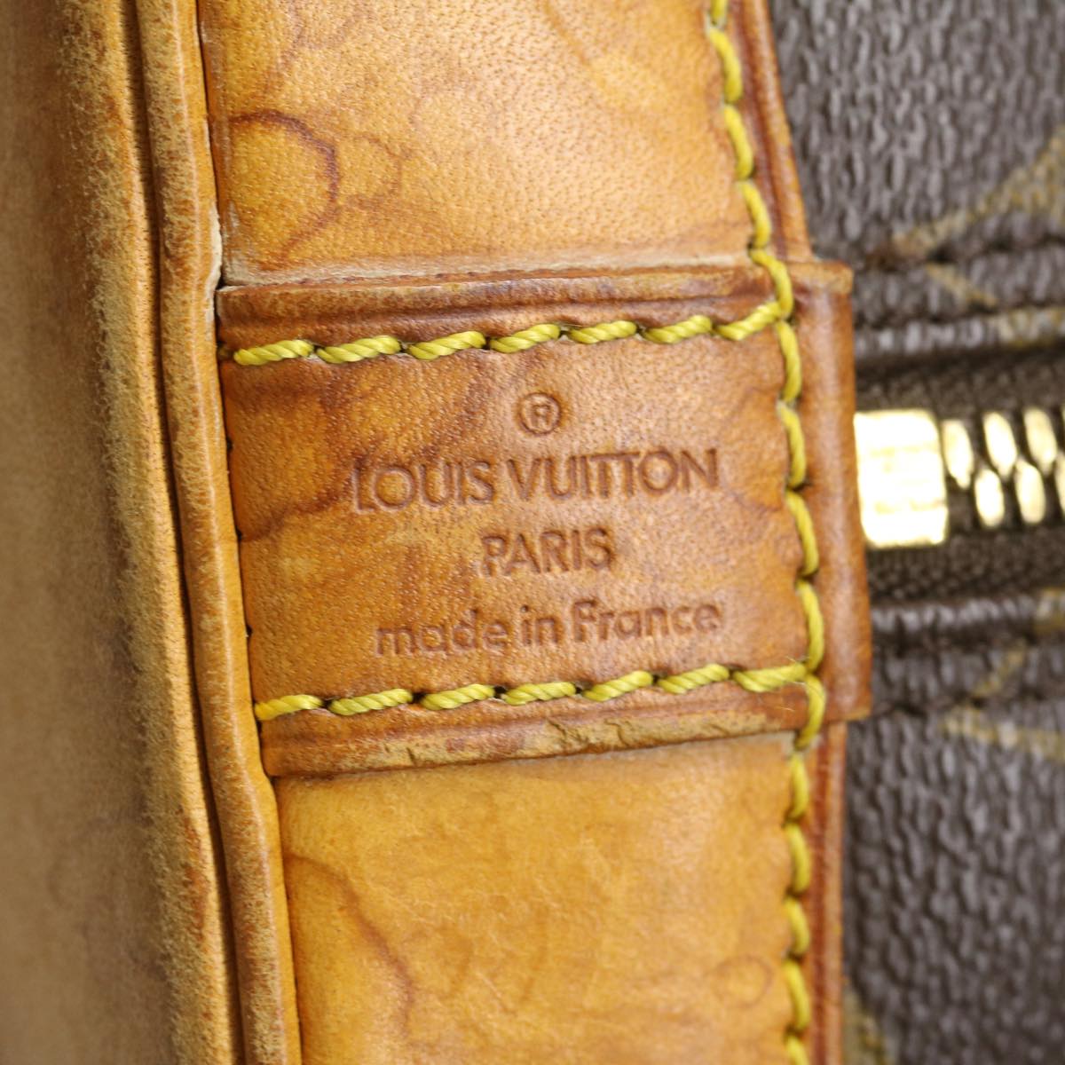 LOUIS VUITTON Monogram Alma Hand Bag M51130 LV ds524