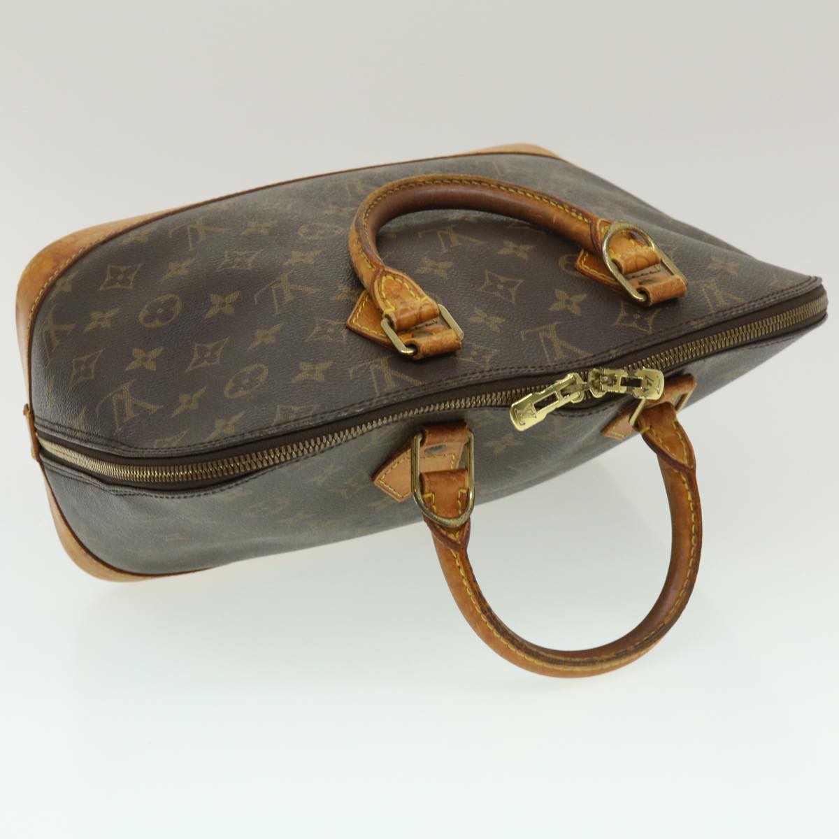 LOUIS VUITTON Monogram Alma Hand Bag M51130 LV ds524