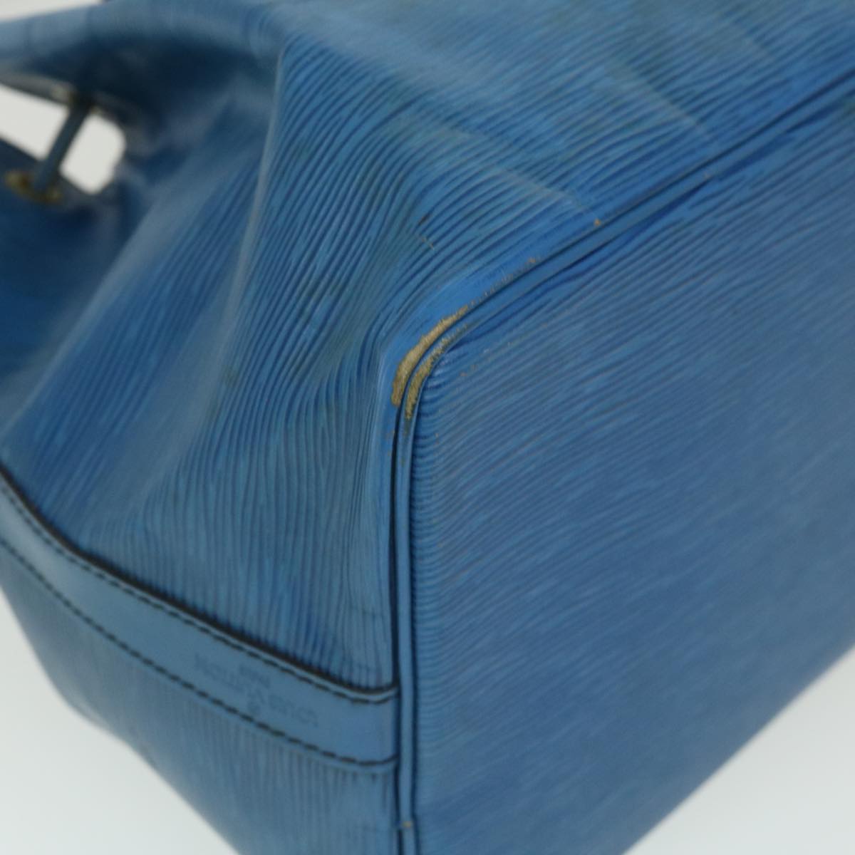 LOUIS VUITTON Epi Petit Noe Shoulder Bag Blue M44105 LV ds528