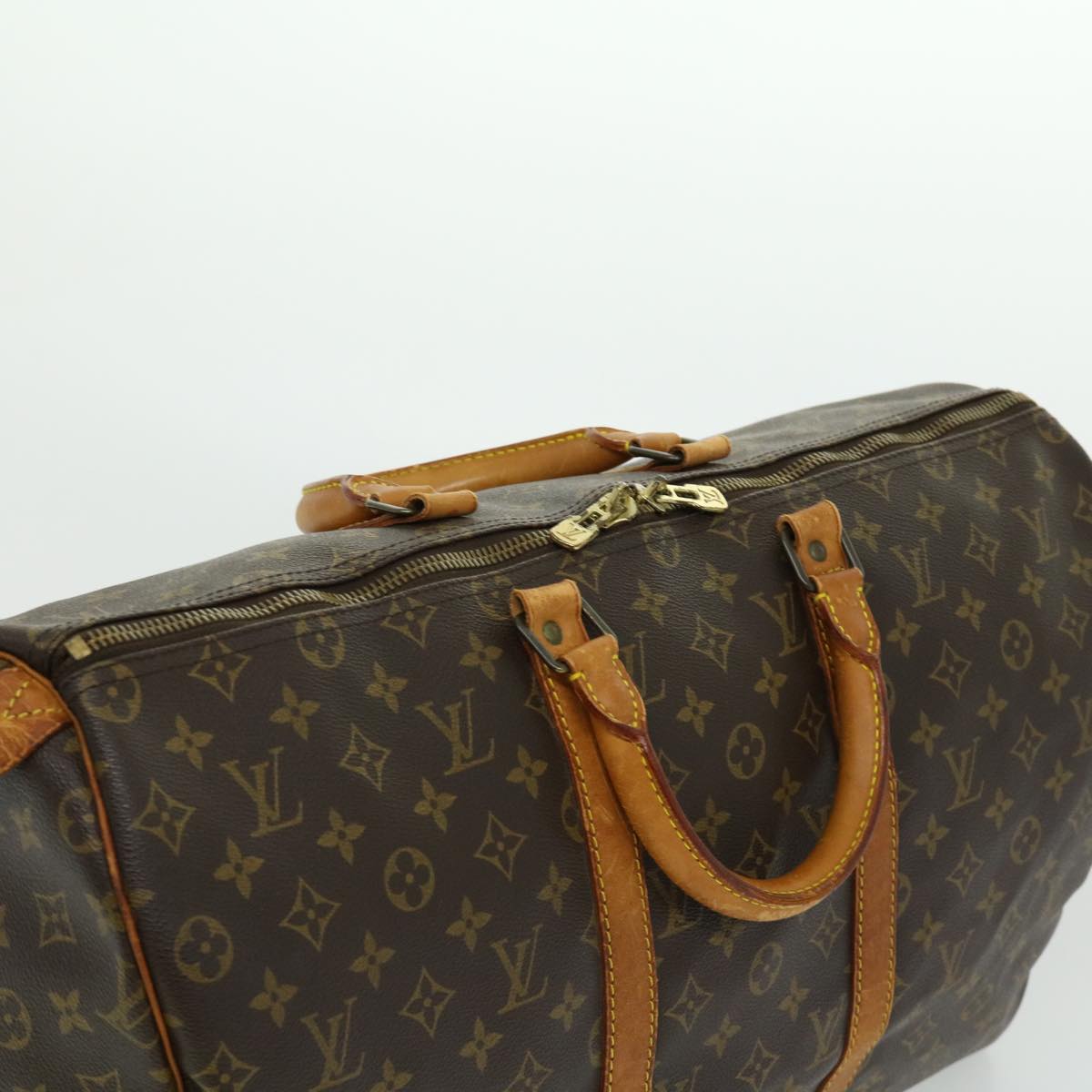 LOUIS VUITTON Monogram Keepall 45 Boston Bag M41428 LV ds553