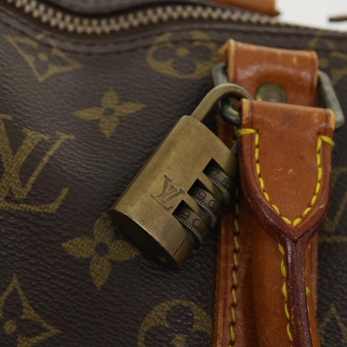 LOUIS VUITTON Monogram Keepall 45 Boston Bag M41428 LV ds563