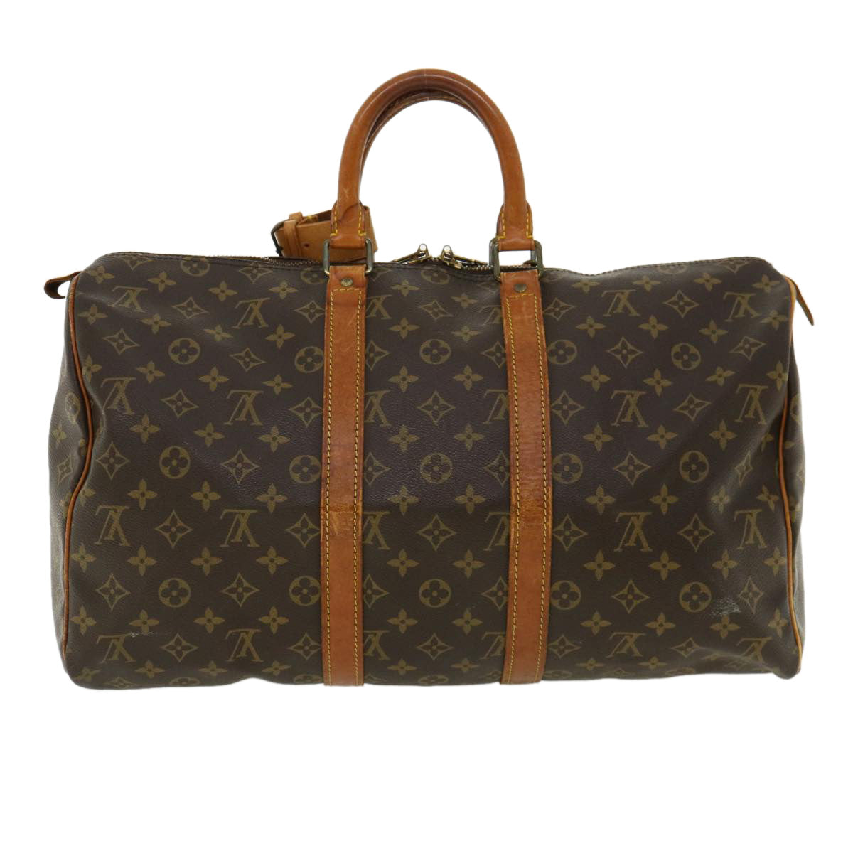 LOUIS VUITTON Monogram Keepall 45 Boston Bag M41428 LV ds563