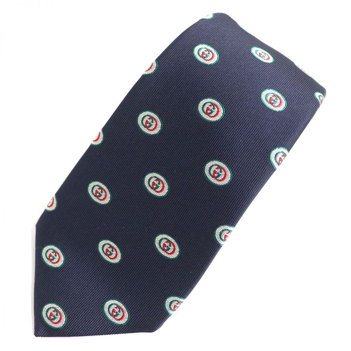 Luxury Gucci Trending 2025 Silk GGPattern Jacquard Tie Navy