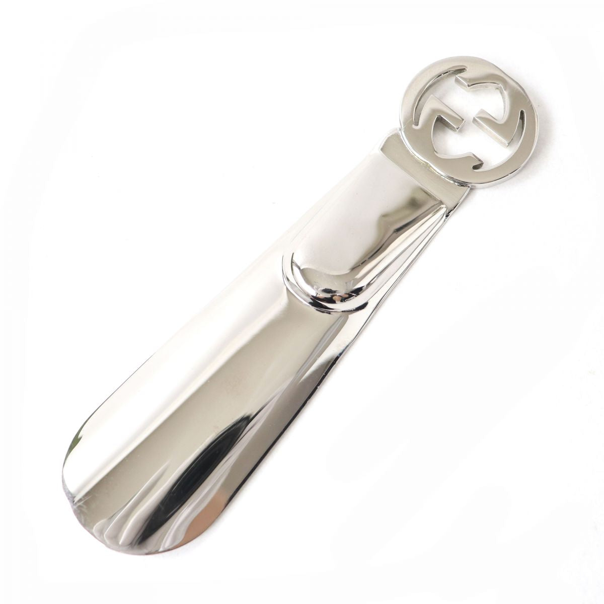 Luxury Gucci Trending 2025 Interlocking G Metal Shoehorn Silver