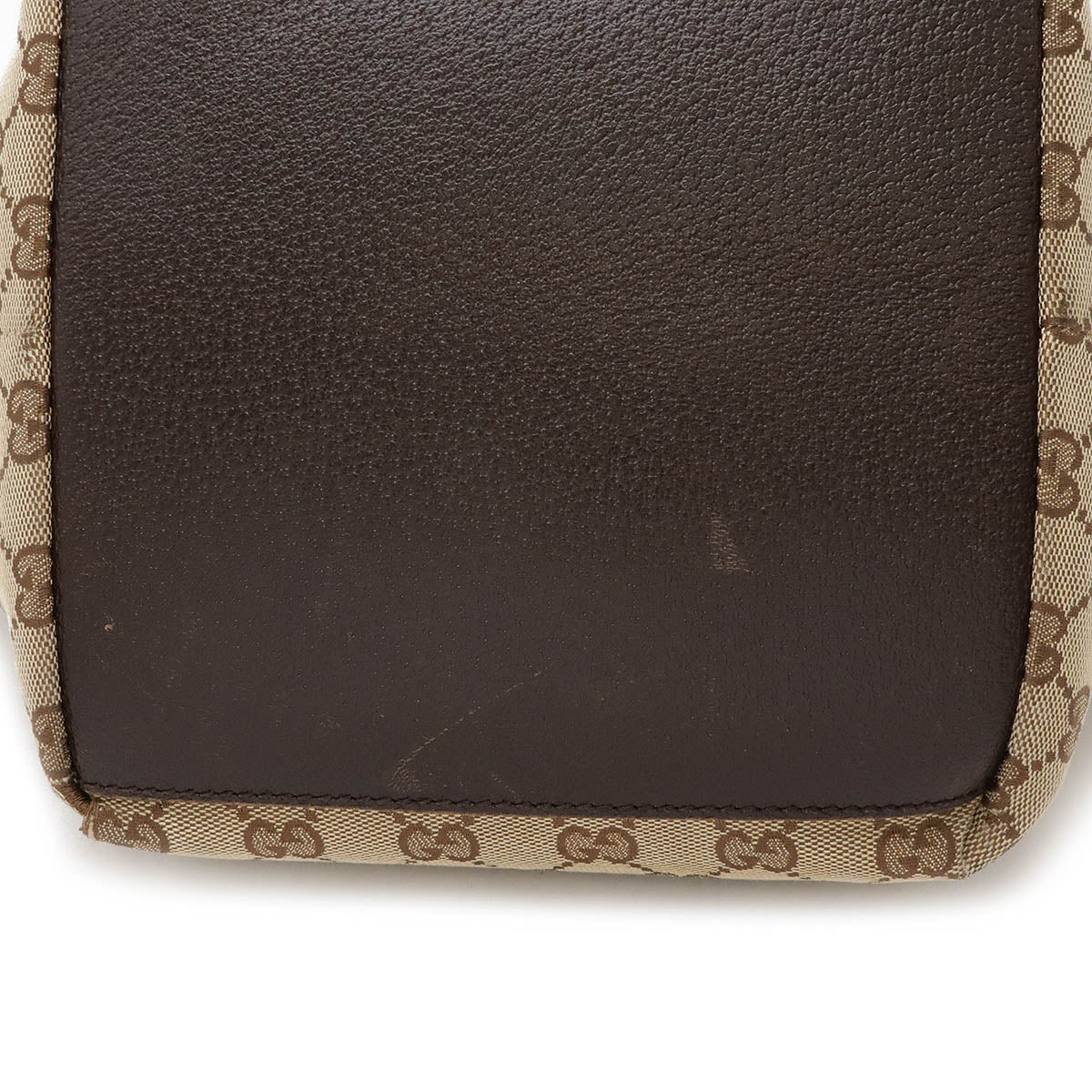 Gucci GG Canvas Sherry Line Tote Bag