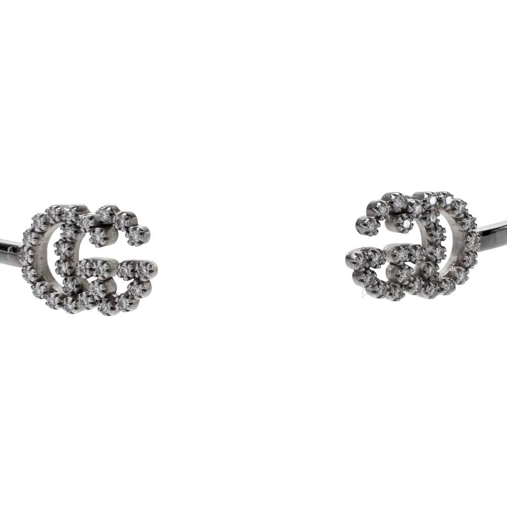 Gucci Diamond Bracelet K18WG White Gold