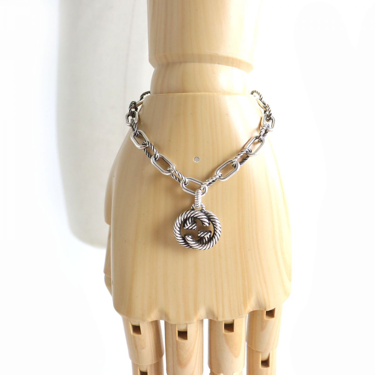 Luxury Gucci Trending 2025 AG925 Silver Bracelet Interlocking G