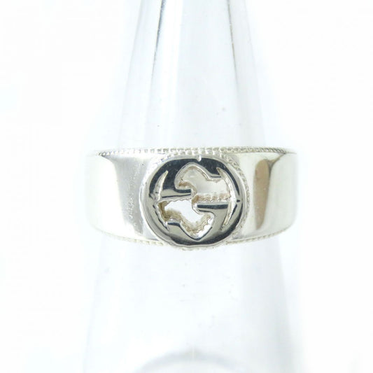 Luxury Gucci Trending 2025 AG925 Silver Ring Interlocking G