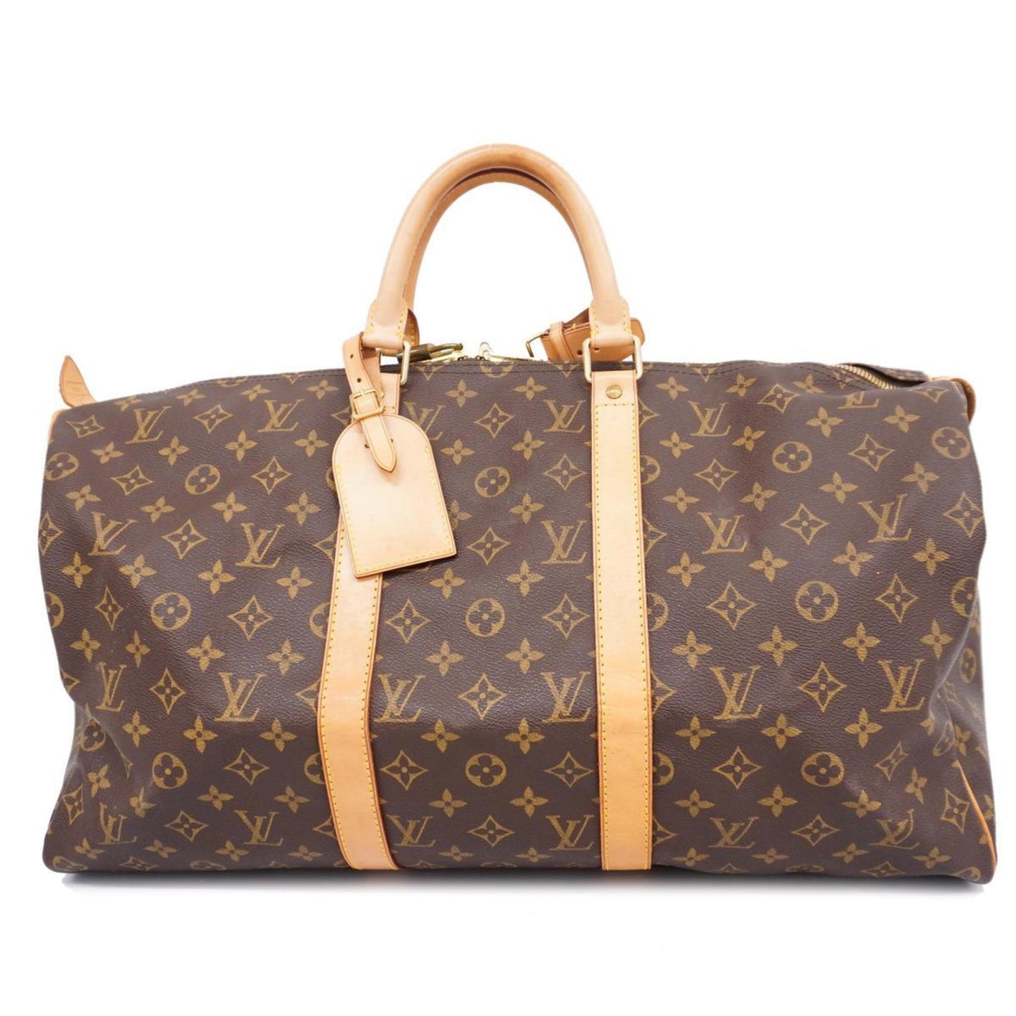 Louis Vuitton Keepall 50  Canvas Travel Bag ()