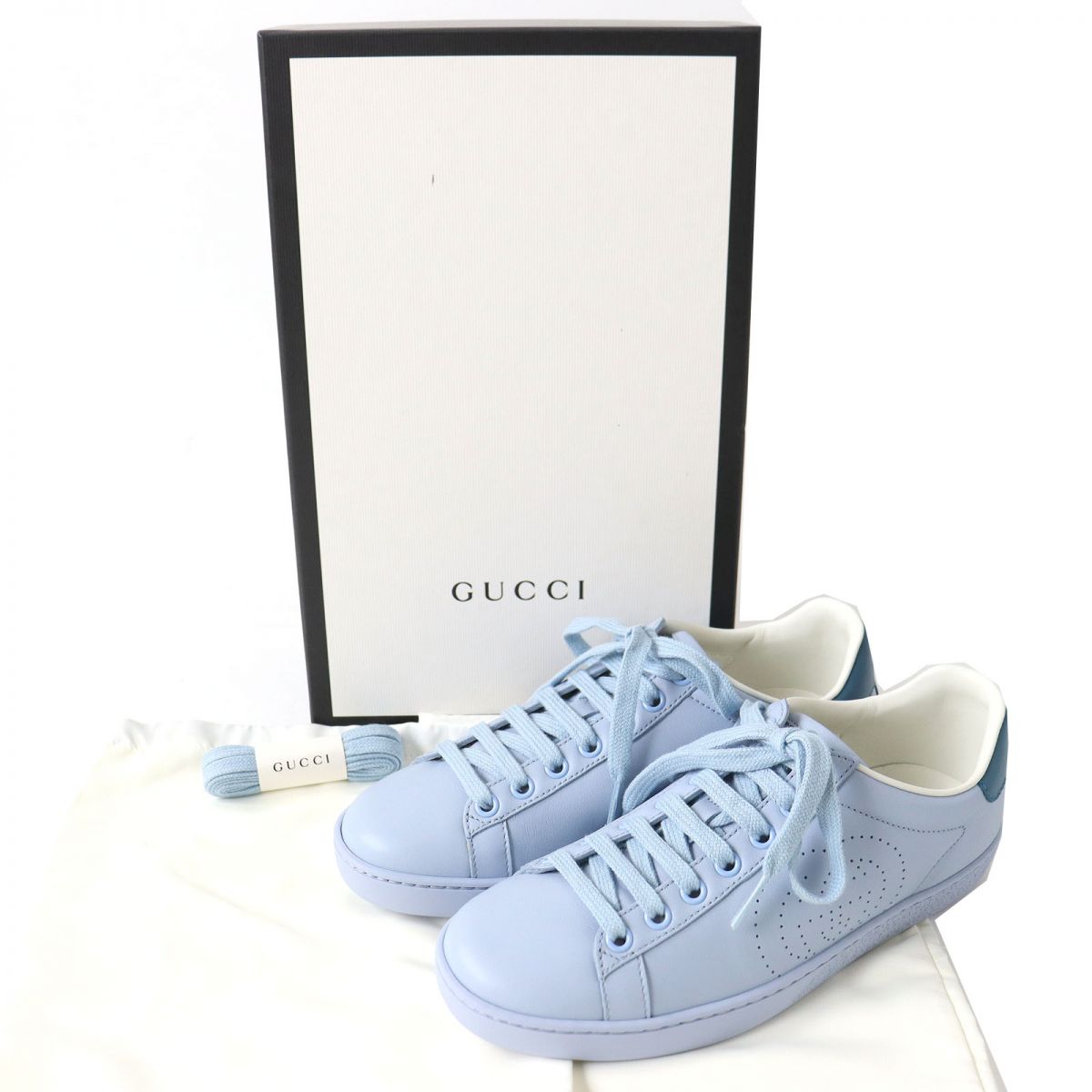 Luxury Gucci Trending 2025 Ace Interlocking G Leather Sneakers