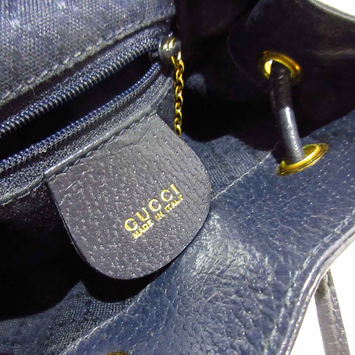 Luxury Gucci Trending 2025 Bamboo  Leather Backpack Bag ()
