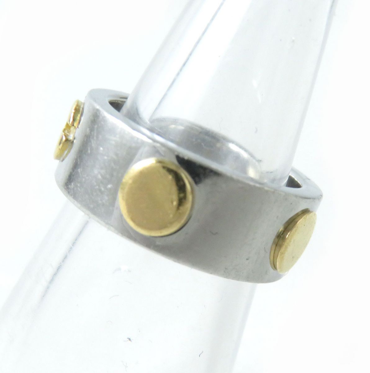 Luxury Gucci Trending 2025 Inox Metal Band Ring G Logo Silver Gold