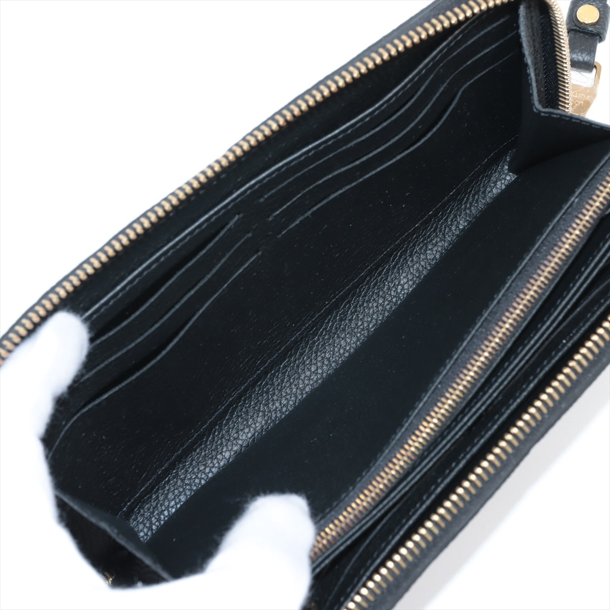 Louis Vuitton Implant Zippyr Wallet M61864 Noneir Round Zipper Wallet