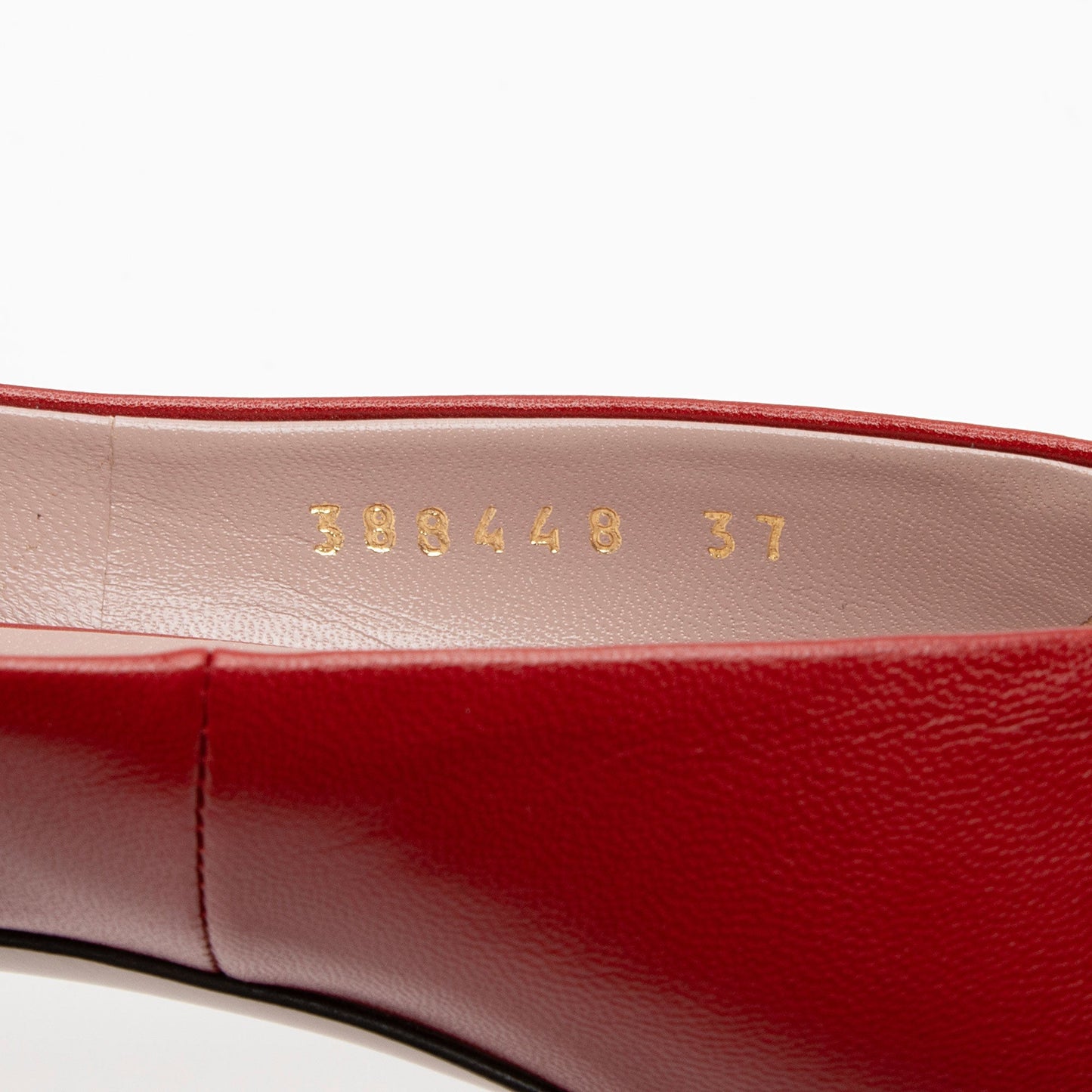 Gucci Leather Horsebit Peep Toe Pumps