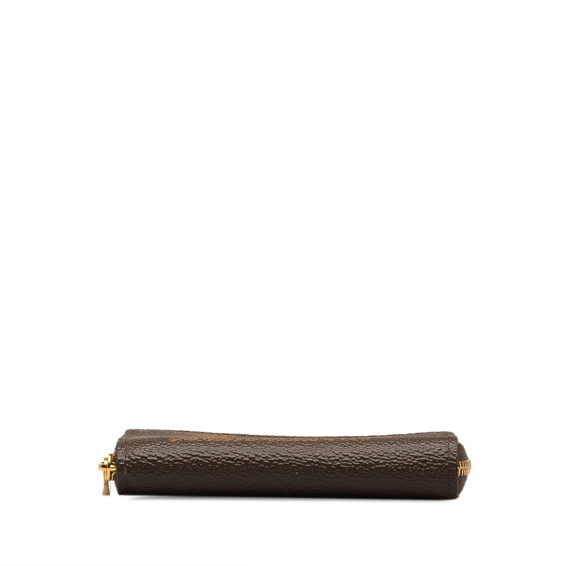 Louis Vuitton Monogram Giant Zippy Coinpace Coincase M69354 Brown PVC Leather Men LOUIS VUITTON