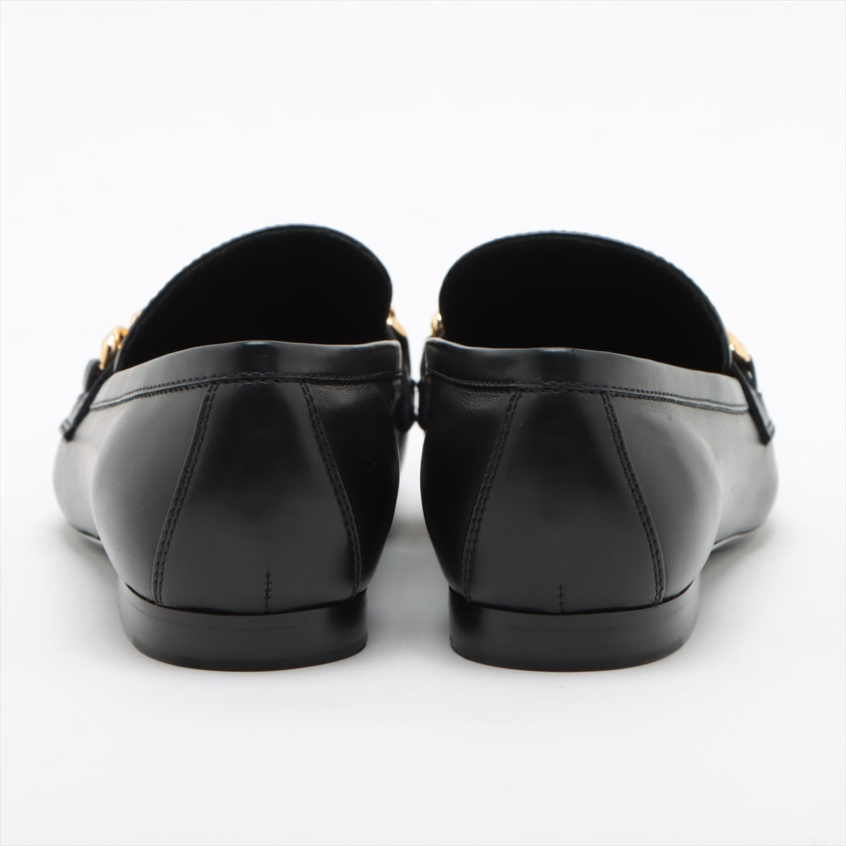 Louis Vuitton Leather Shoes Men's Size 35 1/2 Black SC0178