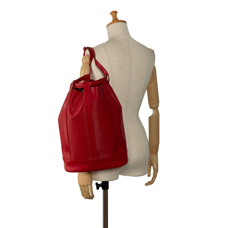 Louis Vuitton Epi Landnet M52357 Castilian Red Leather  Louis Vuitton