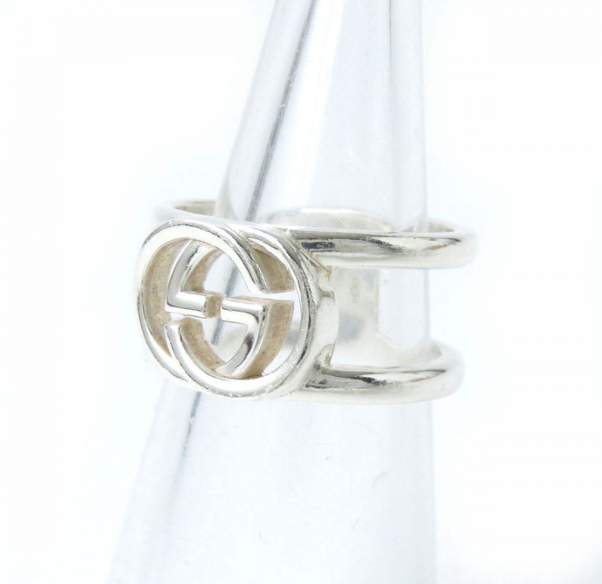 Luxury Gucci Trending 2025 AG925 Silver Interlocking G Ring