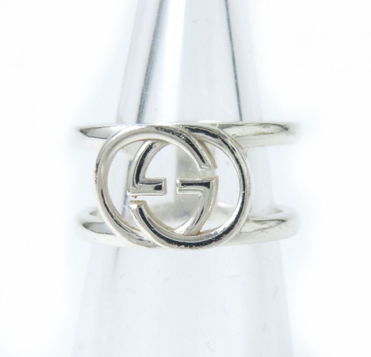 Luxury Gucci Trending 2025 AG925 Silver Interlocking G Ring