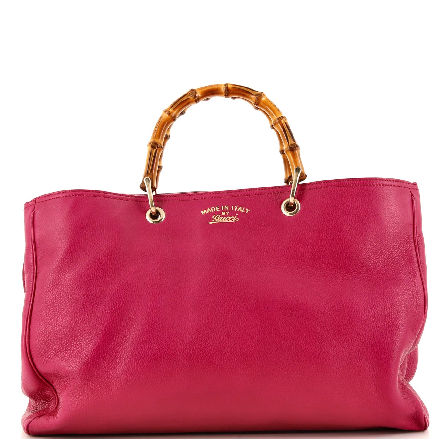 Luxury Gucci Trending 2025 Bamboo Shopper Tote Leather Large