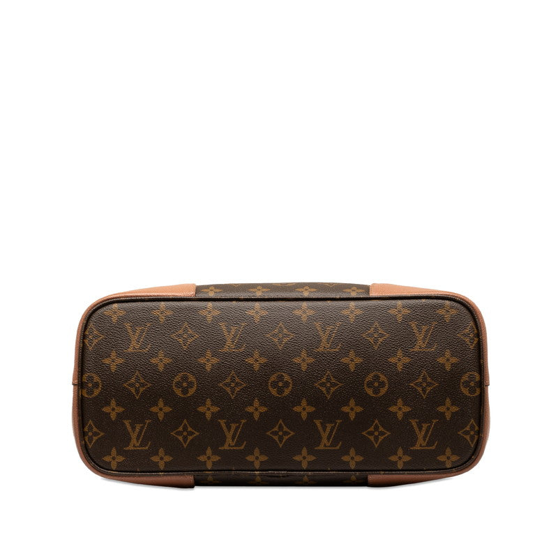 Louis Vuitton Monogram Flanders Handbag M41597 Brown Boadows PVC Leather  Louis Vuitton