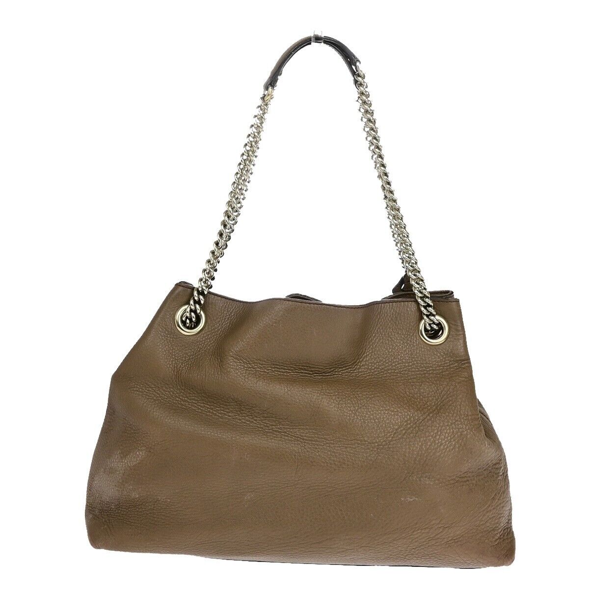Luxury Gucci Trending 2025 Soho  Leather Shoulder Bag ()