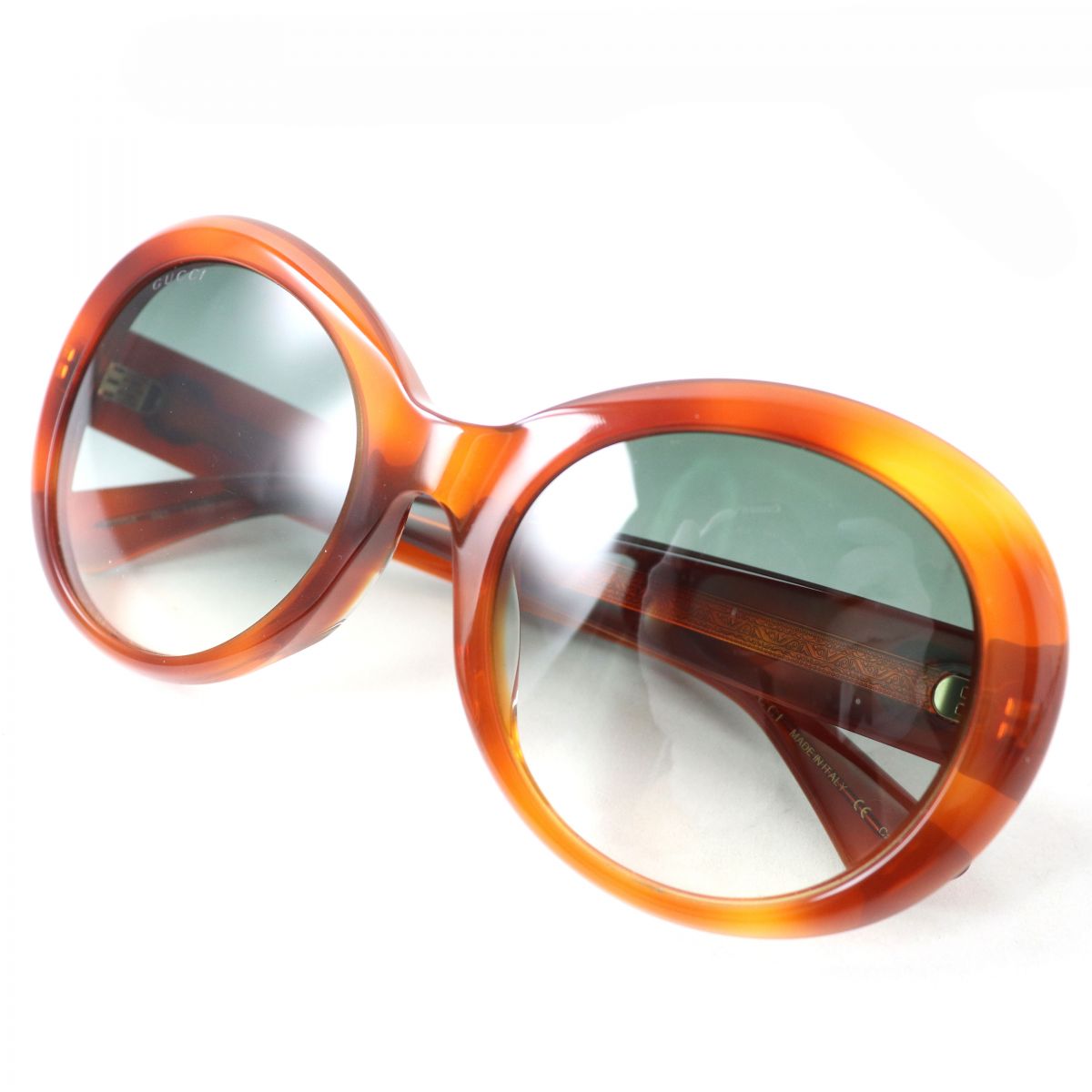 Luxury Gucci Trending 2025 GG0139 Tortoise Havana Sunglasses